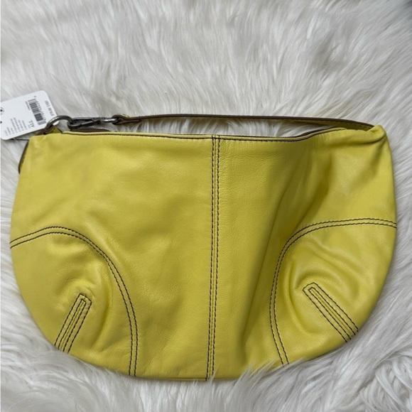 FREE PEOPLE Real World Clutch Leather Hobo Bag - Picture 7 of 13